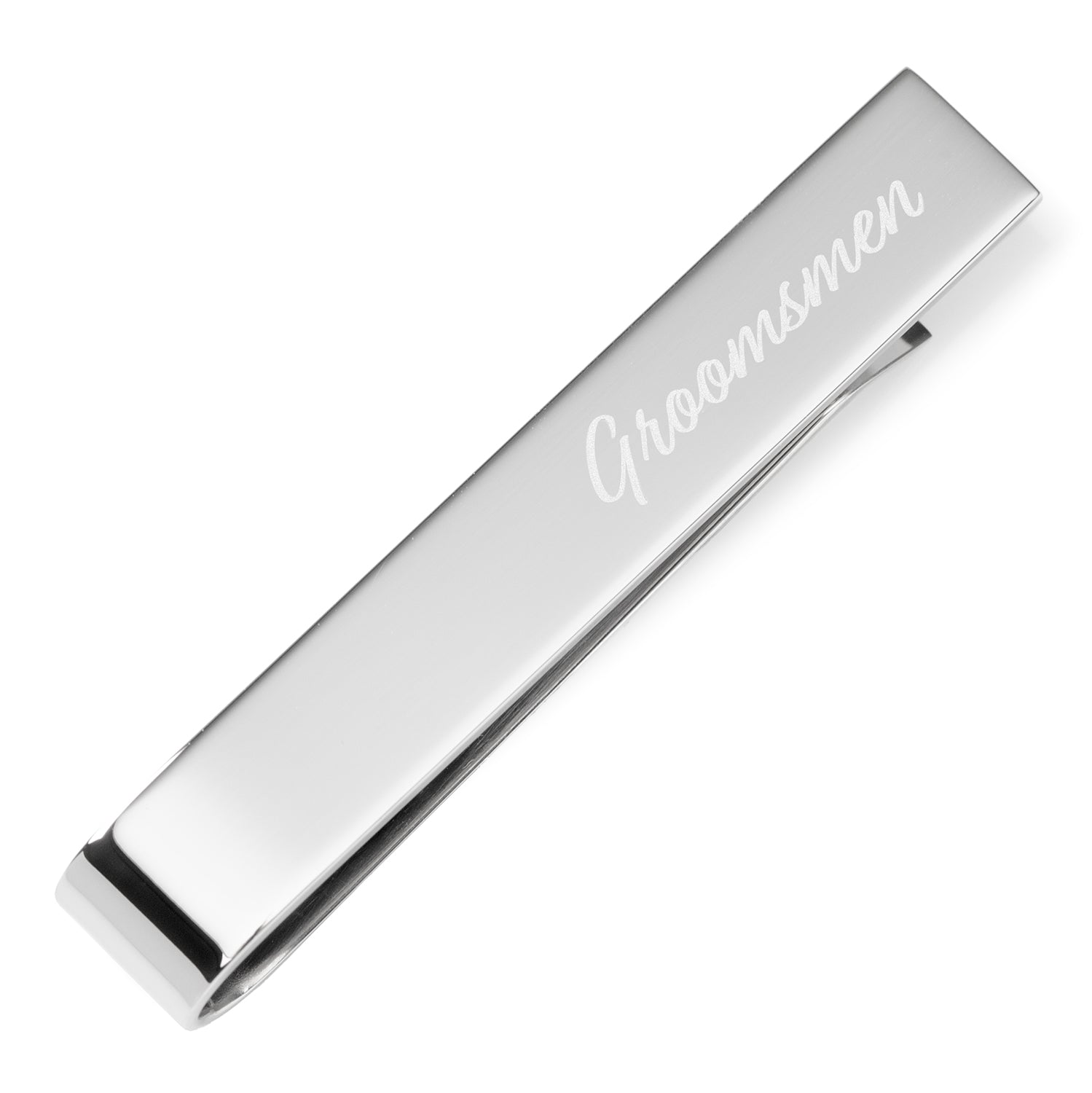 Wedding Title Engravable Tie Bar by Cufflinks.com