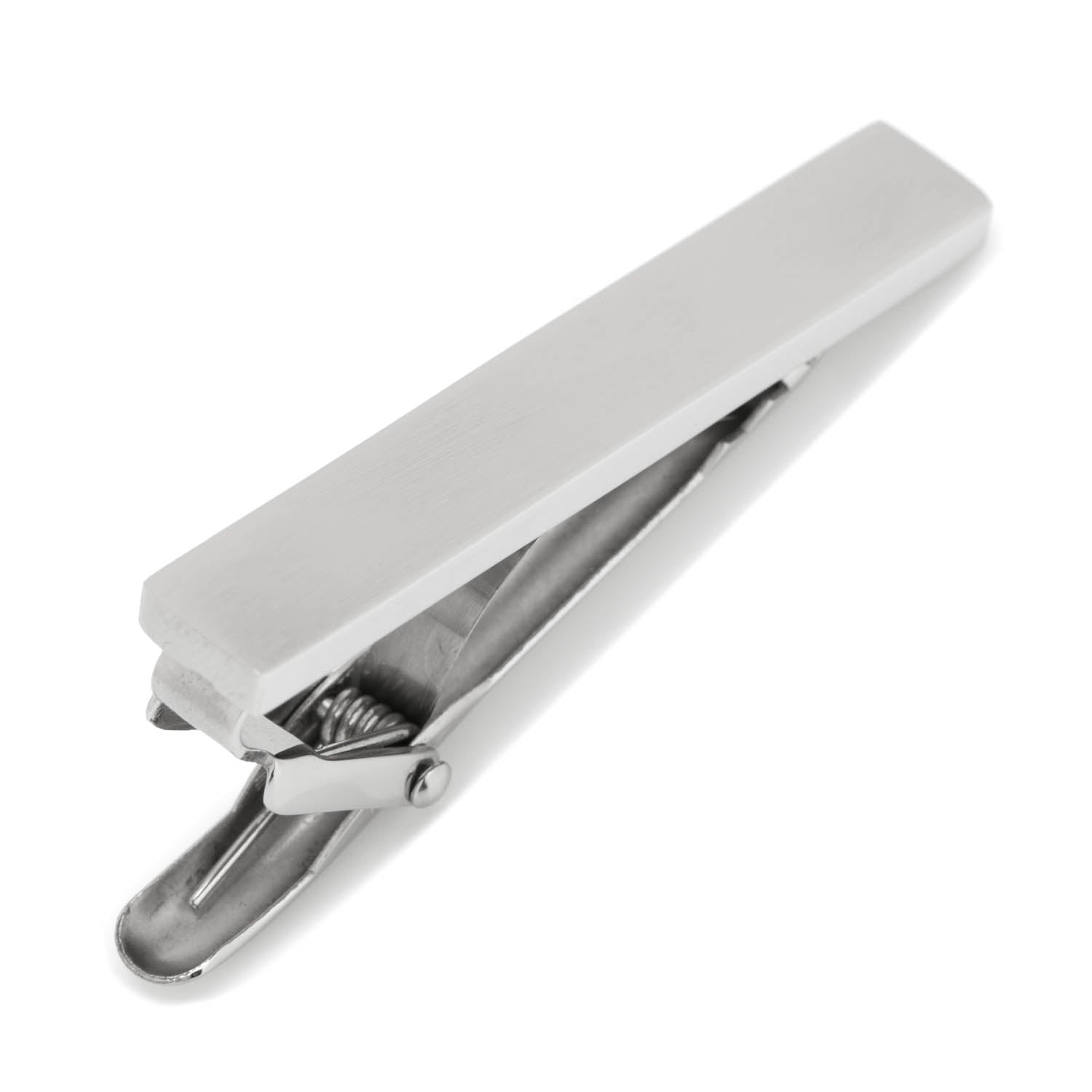 Stainless Steel Polished Tie Clip by Cufflinks.com