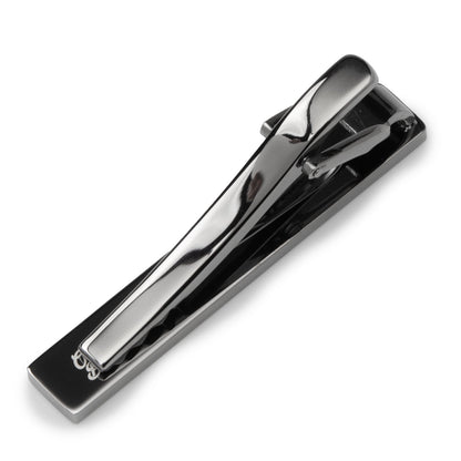 Stainless Steel Gunmetal Engravable Tie Clip by Cufflinks.com