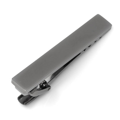 Stainless Steel Gunmetal Engravable Tie Clip by Cufflinks.com