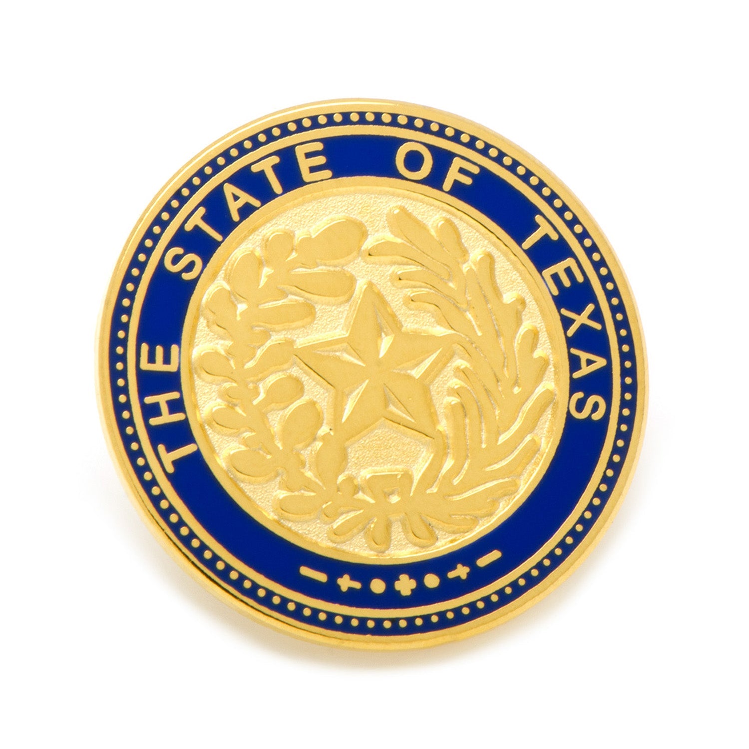 State of Texas Seal Lapel Pin by Cufflinks.com