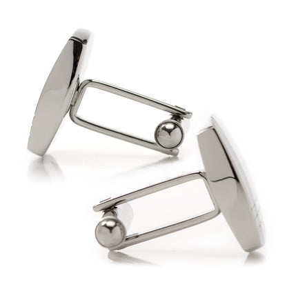 Sterling Silver Tartan Plaid Cufflinks by Cufflinks.com