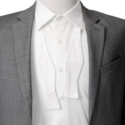 White Silk Self Bow Tie by Cufflinks.com
