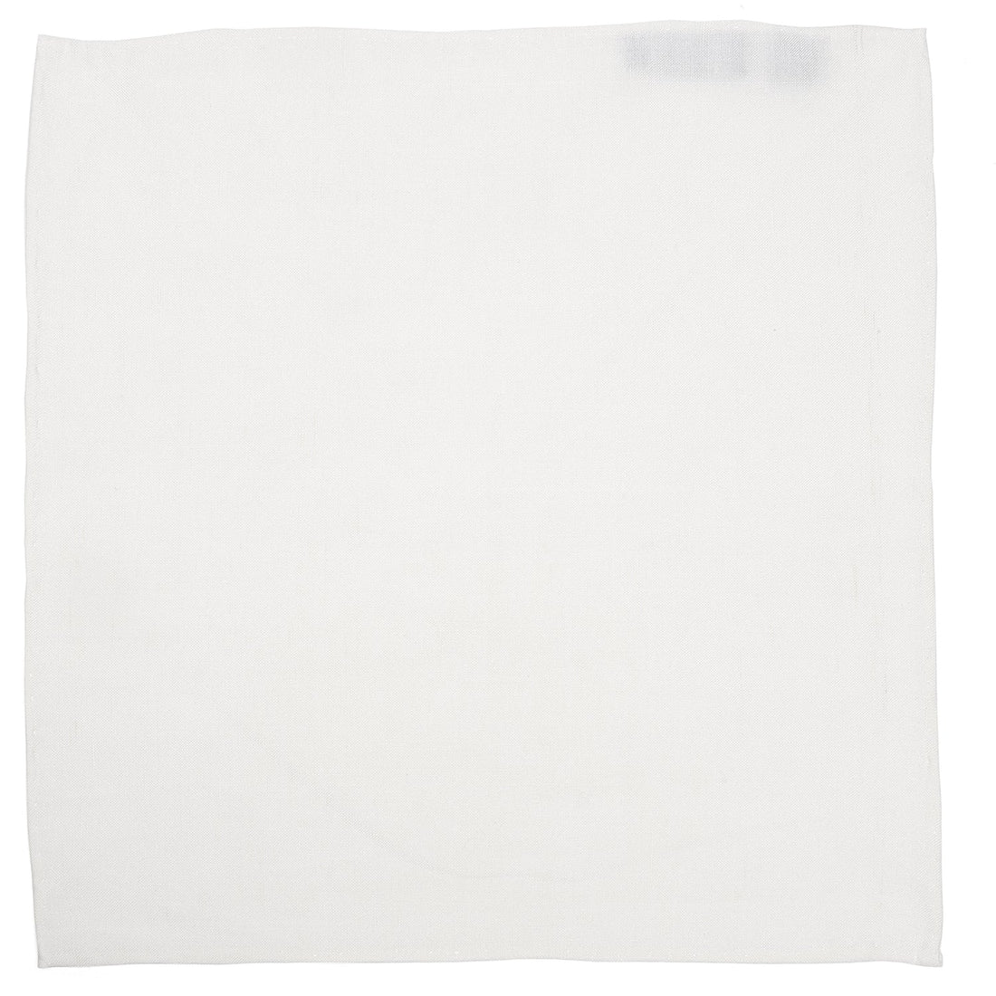 Cream Linen Pocket Square by Cufflinks.com