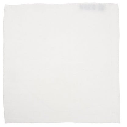 Cream Linen Pocket Square by Cufflinks.com