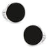 Sterling Silver Classic Formal Onyx Cufflinks by Cufflinks.com