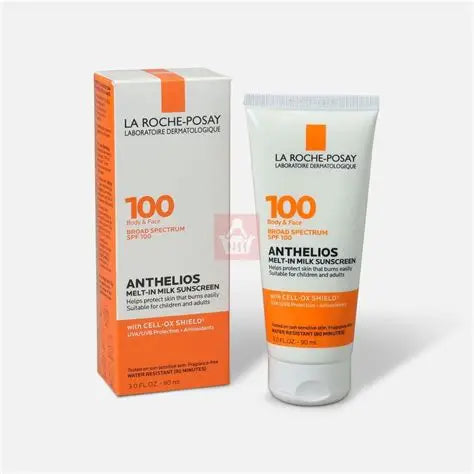 La Roche Posay Anthelios 100 Melt in Milk Sunscreen SPF 100 For Face &amp; Body - 90ml by Pasteur Pharmacy