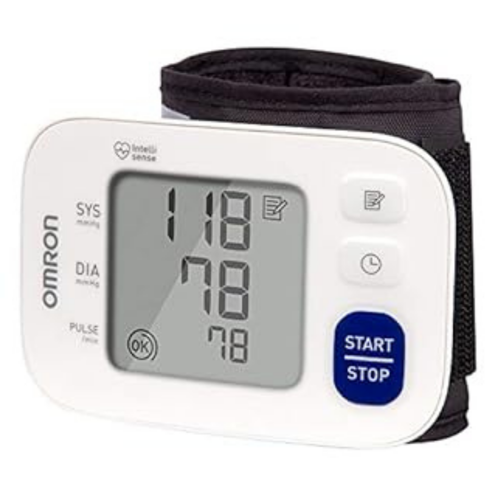 Omron 3 Series Wrist Blood Pressure Monitor (Model BP6100) by Farmacias Savia