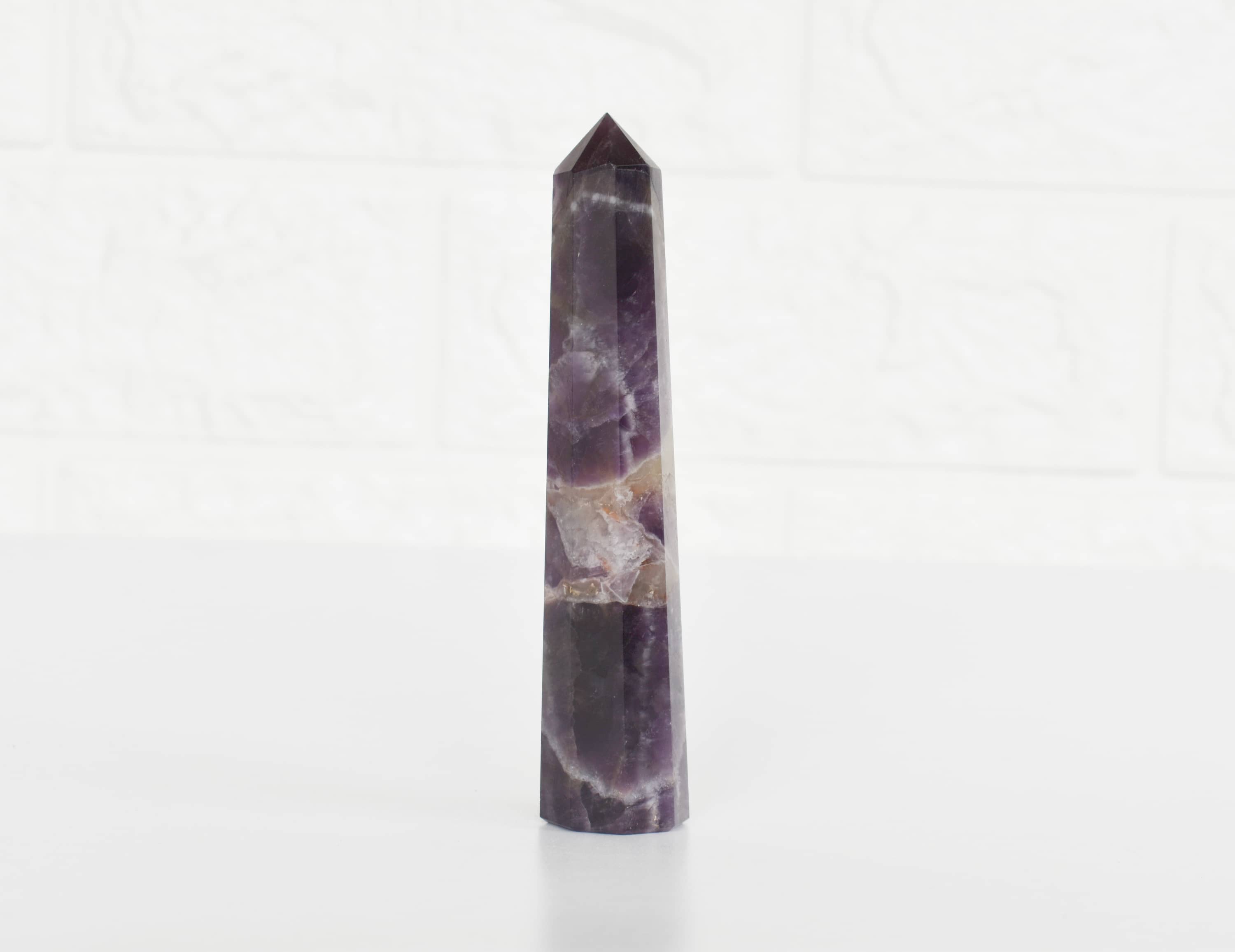 Pack of 3 Natural Crystal Tower Points, Genuine Quartz Crystal Wands  DestGlow