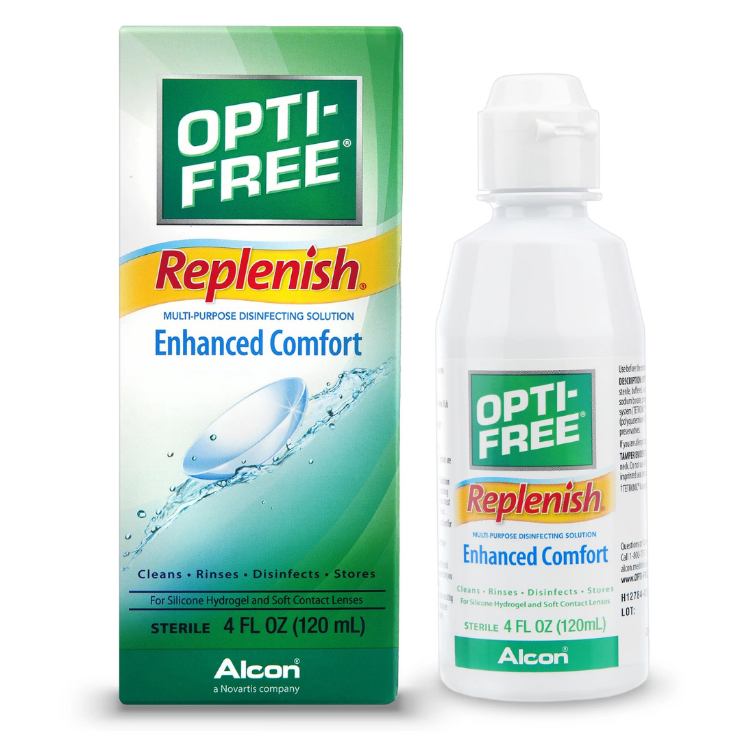 Opti‑Free RepleniSH Multipurpose Contact Lens Solution (4 oz) by Farmacias Savia