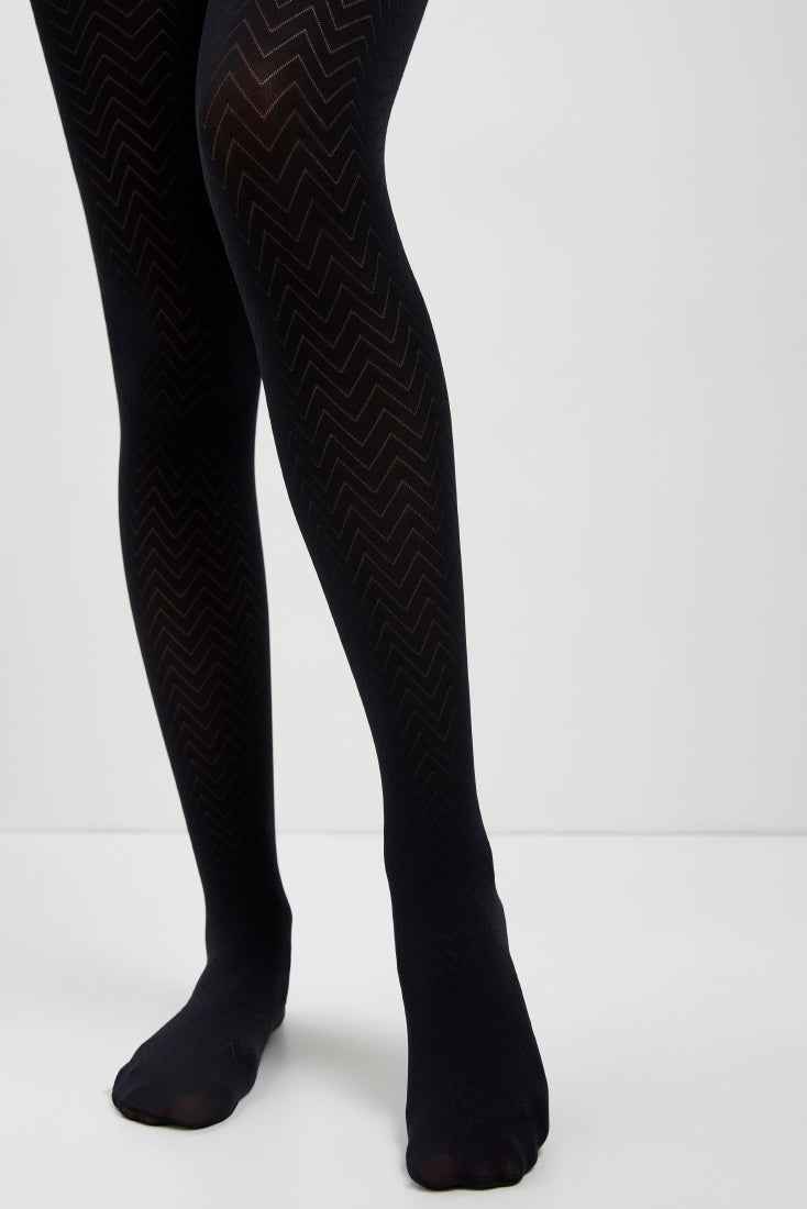 Fantasy Tights Conte Orient - Zigzag pattern