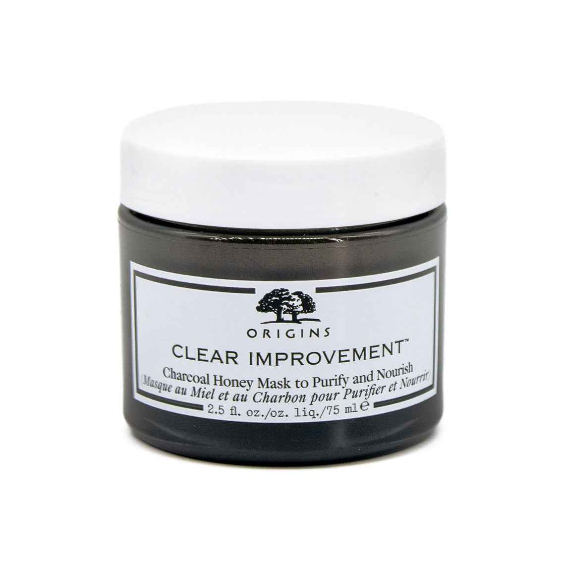 ORIGINS Clear Improvement Charcoal Honey Mask To Purify &amp; Nourish 2.5oz - Missing Box