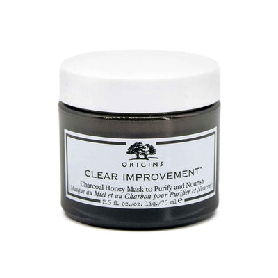 ORIGINS Clear Improvement Charcoal Honey Mask To Purify & Nourish 2.5oz - Missing Box