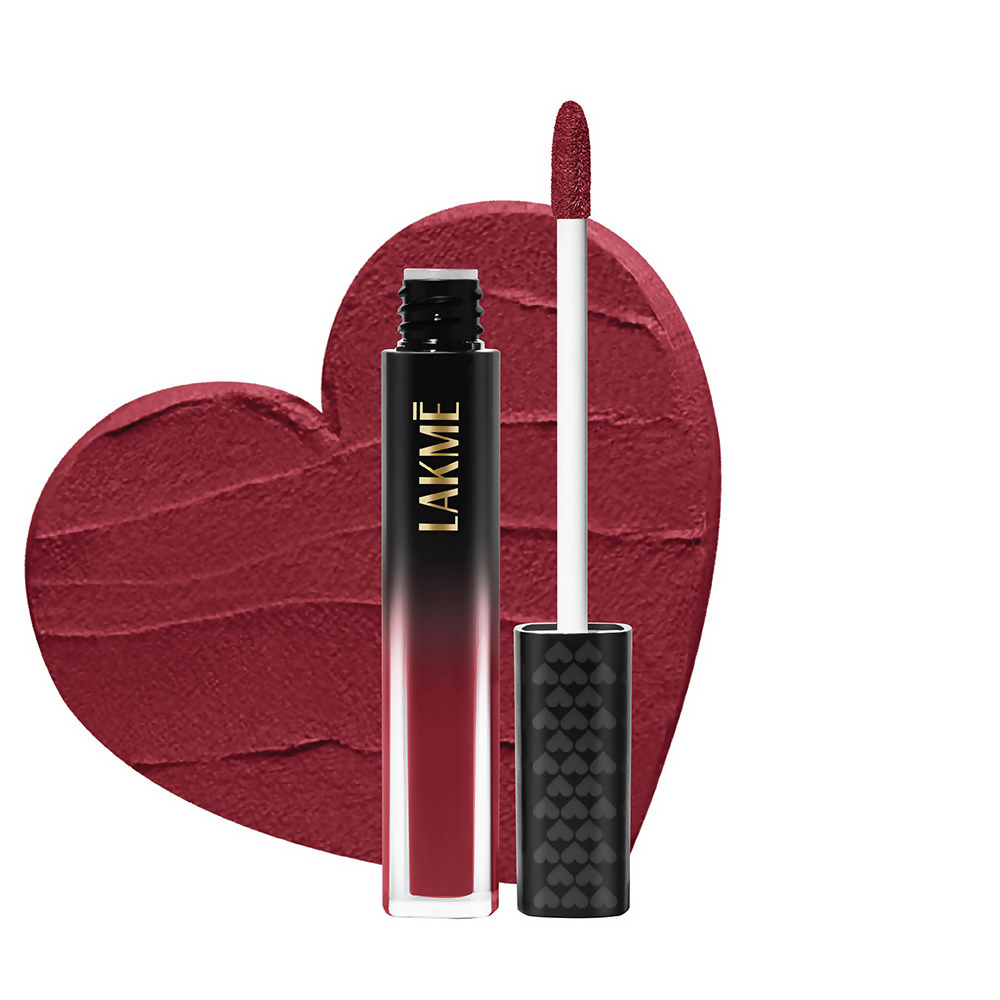 Lakme Xtraordin-Airy Velvet Matte Lip Mousse - Love Me Red