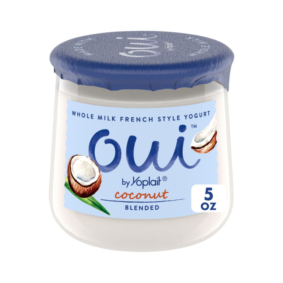 Oui French Style Yogurt Coconut 5 oz by Farmacias Savia