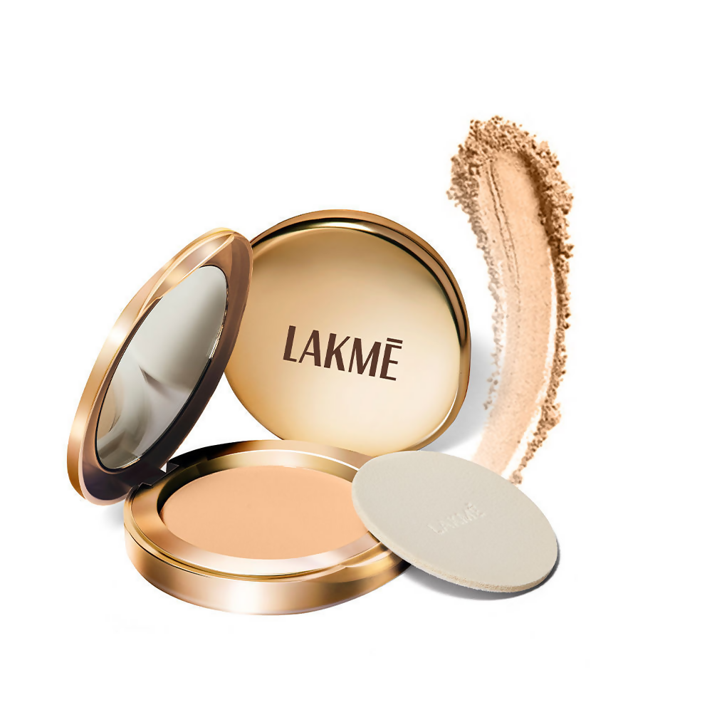 Lakme 9 To 5 Powerplay Matte Compact - Melon