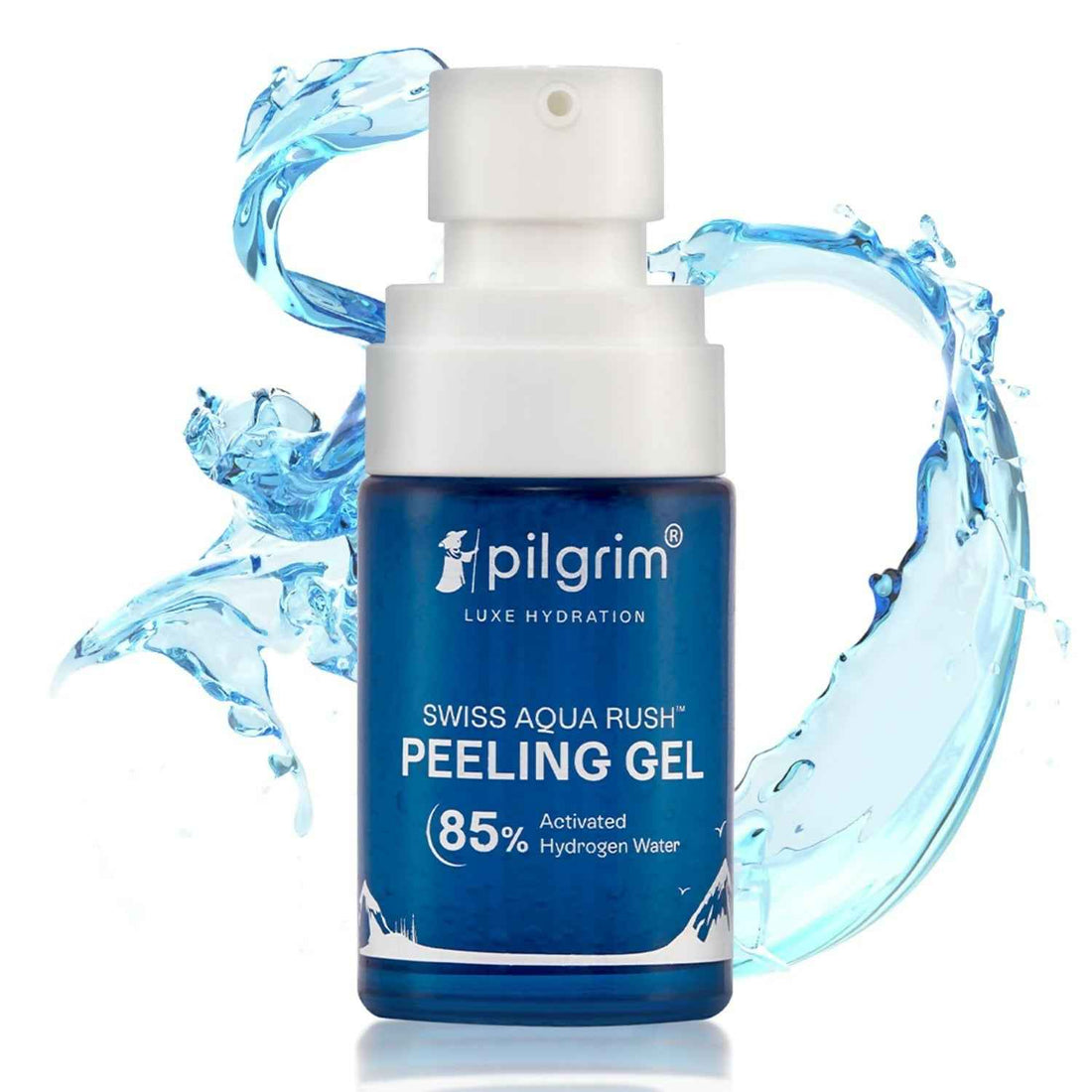 Pilgrim wiss Aqua Rush Peeling Gel Pentavitin &amp; Activated Hydrogen Water for Face