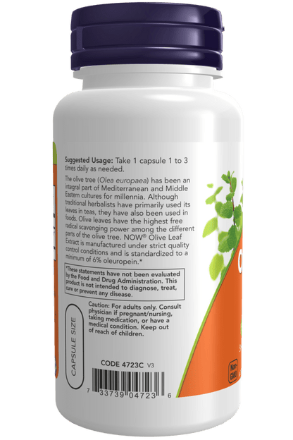 Olive Leaf Extract 500mg by Country Life Natural Foods