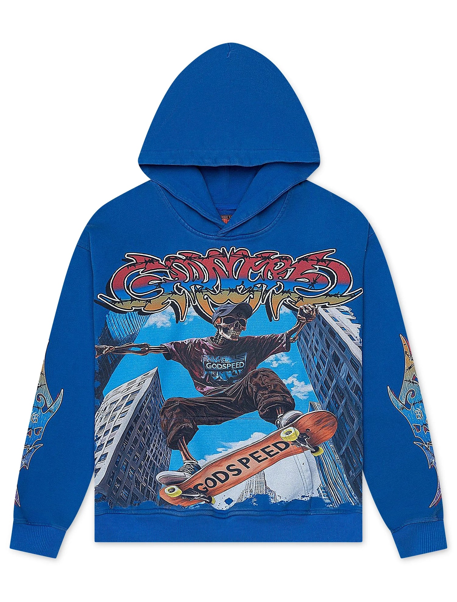 Godspeed Ollie Hoodie - Blue by Denim Exchange