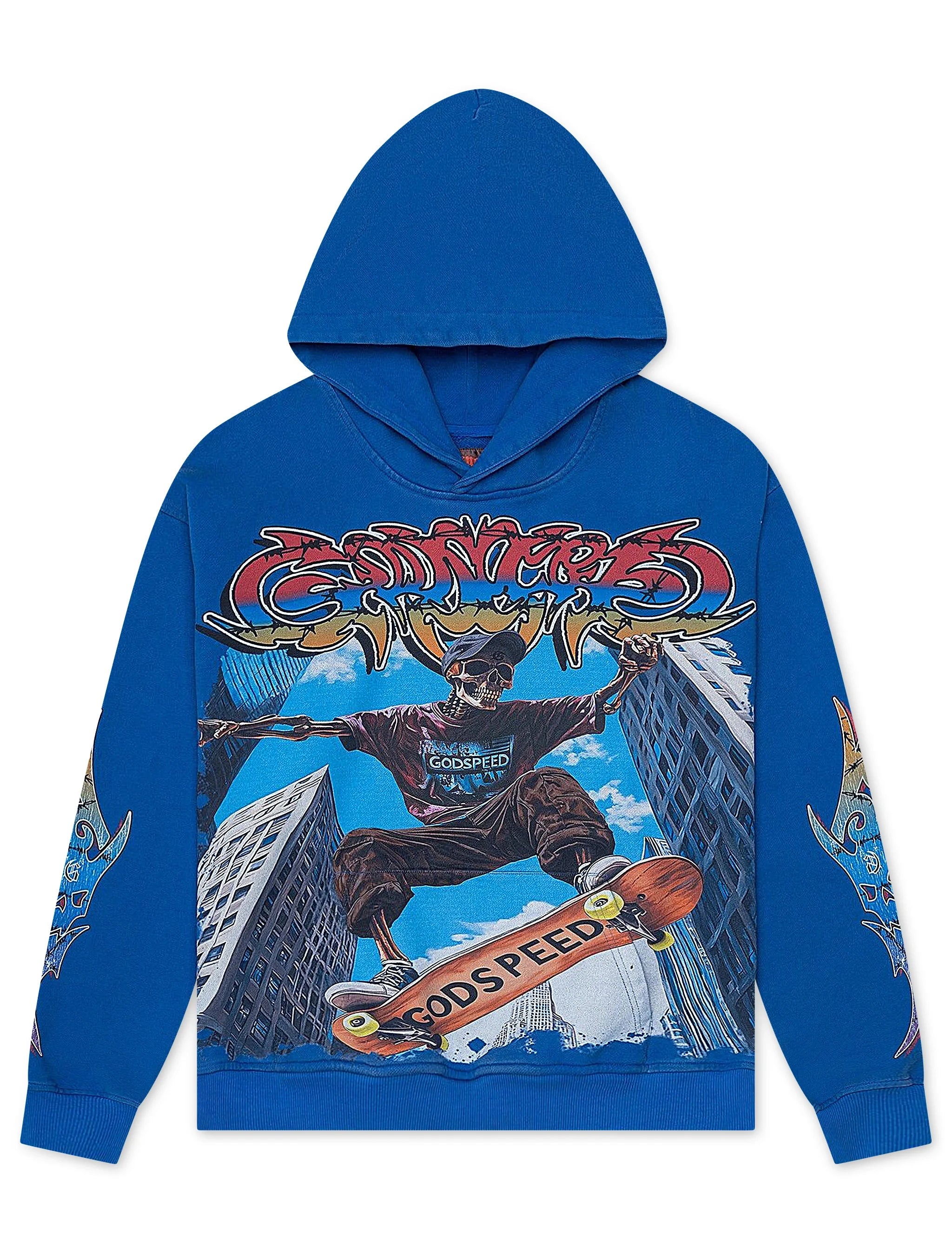 Godspeed Ollie Hoodie - Blue by Denim Exchange
