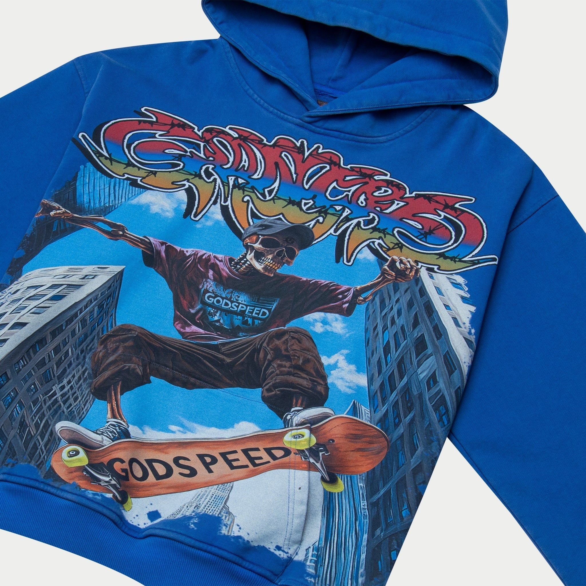 Godspeed Ollie Hoodie - Blue by Denim Exchange