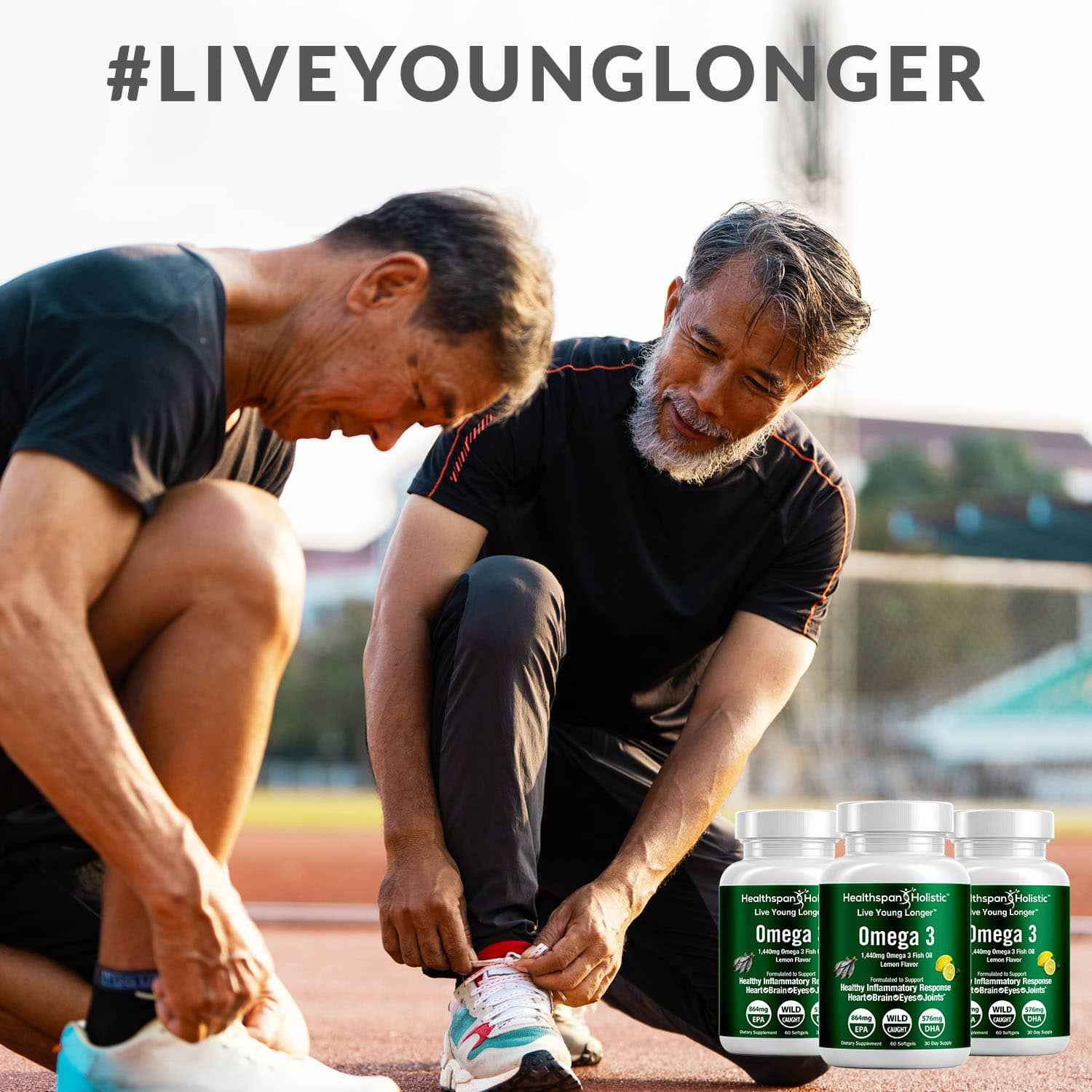 High Dose Omega 3 EPA DHA 60 Softgels