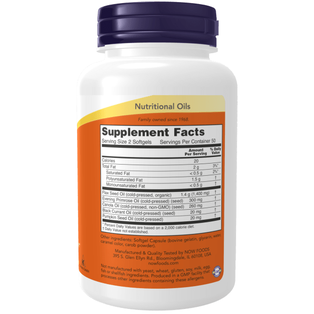 Omega 3-6-9 1000mg by Country Life Natural Foods