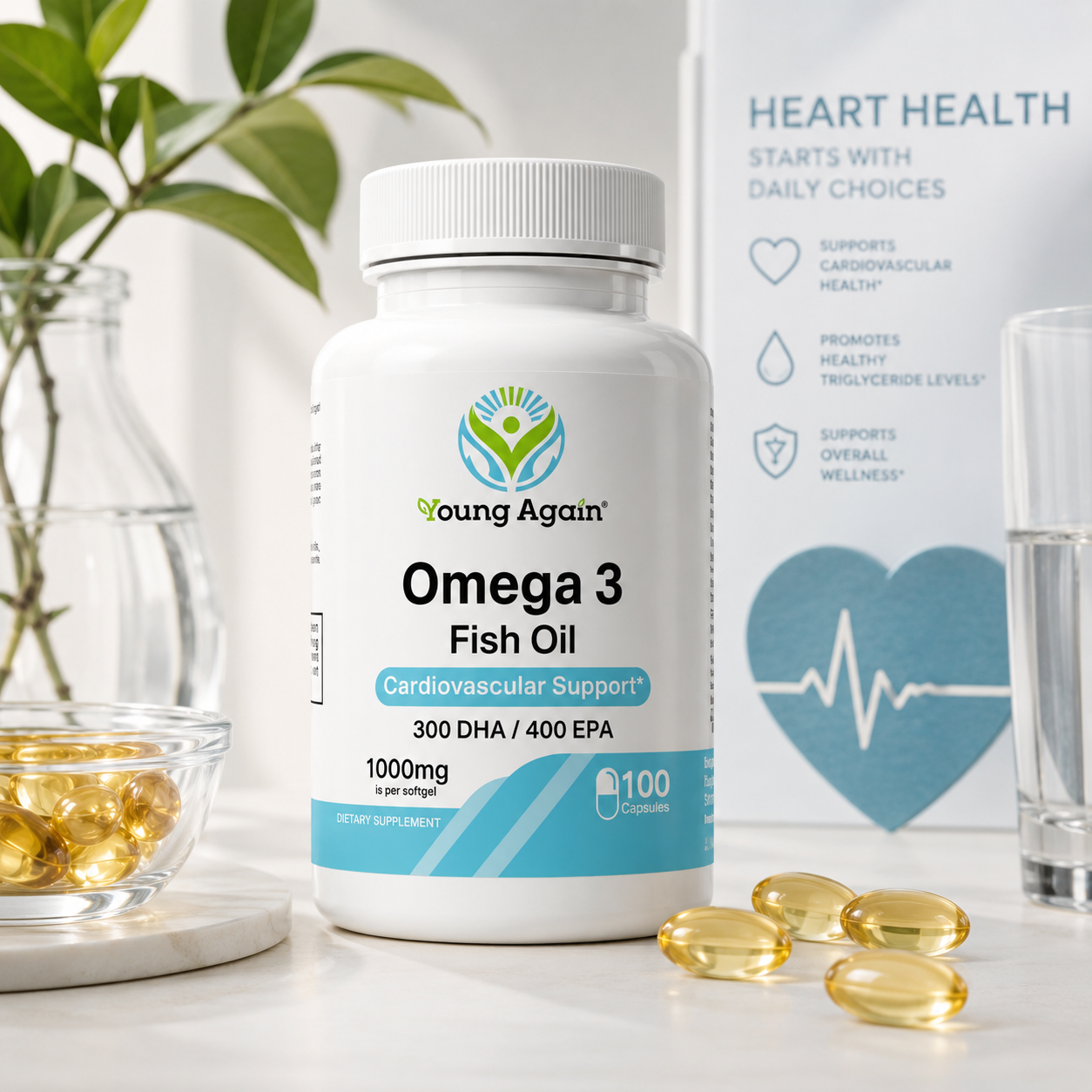 OMEGA 3 Fish Oil by Young Again