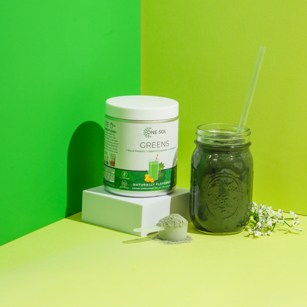 Greens + Pre &amp; Probiotic with Digestive Enzymes