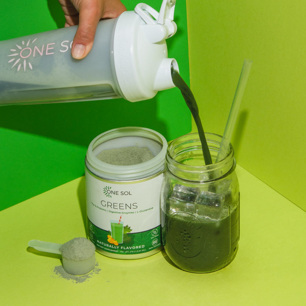 Greens + Pre &amp; Probiotic with Digestive Enzymes