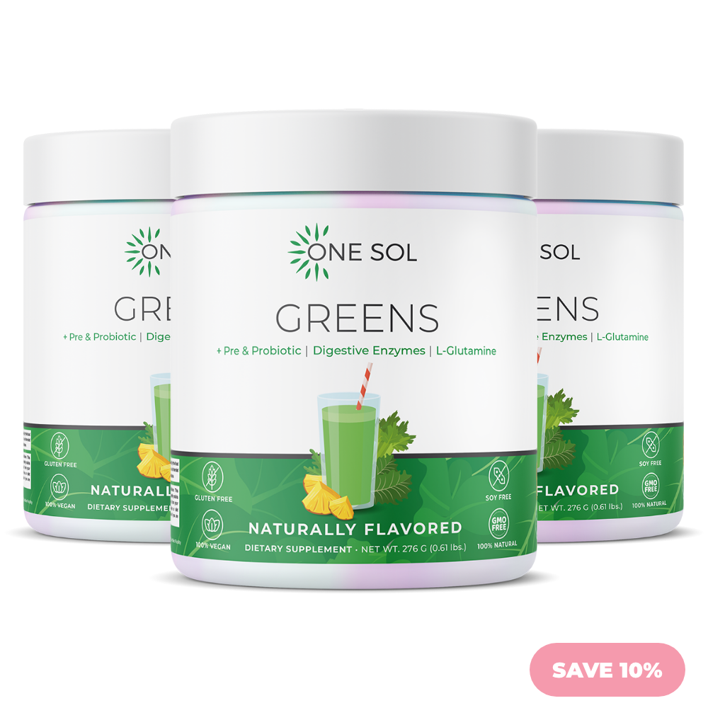 Greens + Pre &amp; Probiotic with Digestive Enzymes
