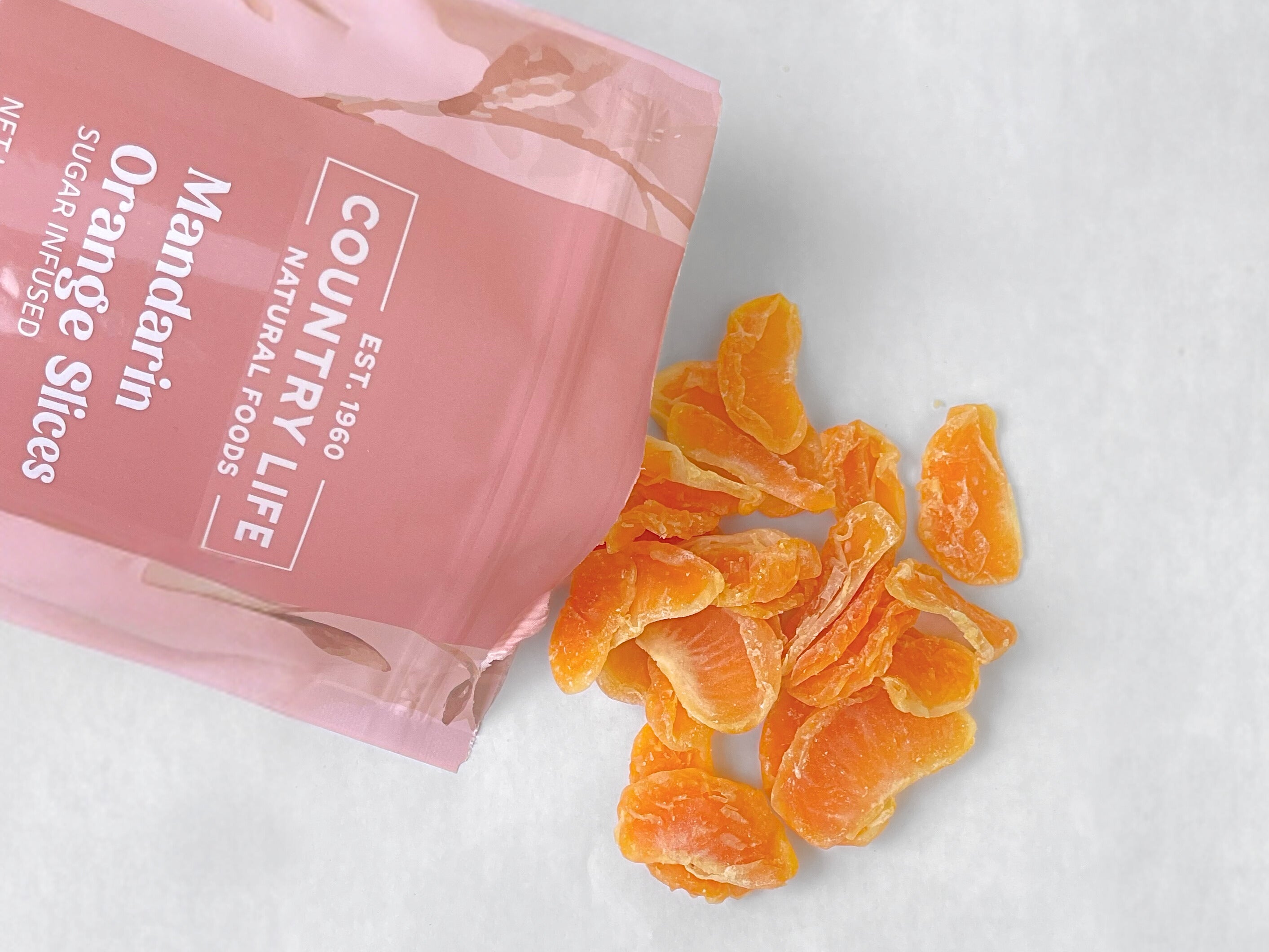 Mandarin Orange Slices, Dried, Infused by Country Life Natural Foods