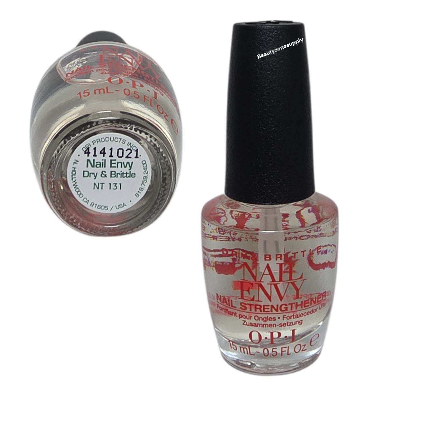 OPI Nail Envy Nail Strengthener, Dry &amp; Brittle Formula, 0.5 oz
