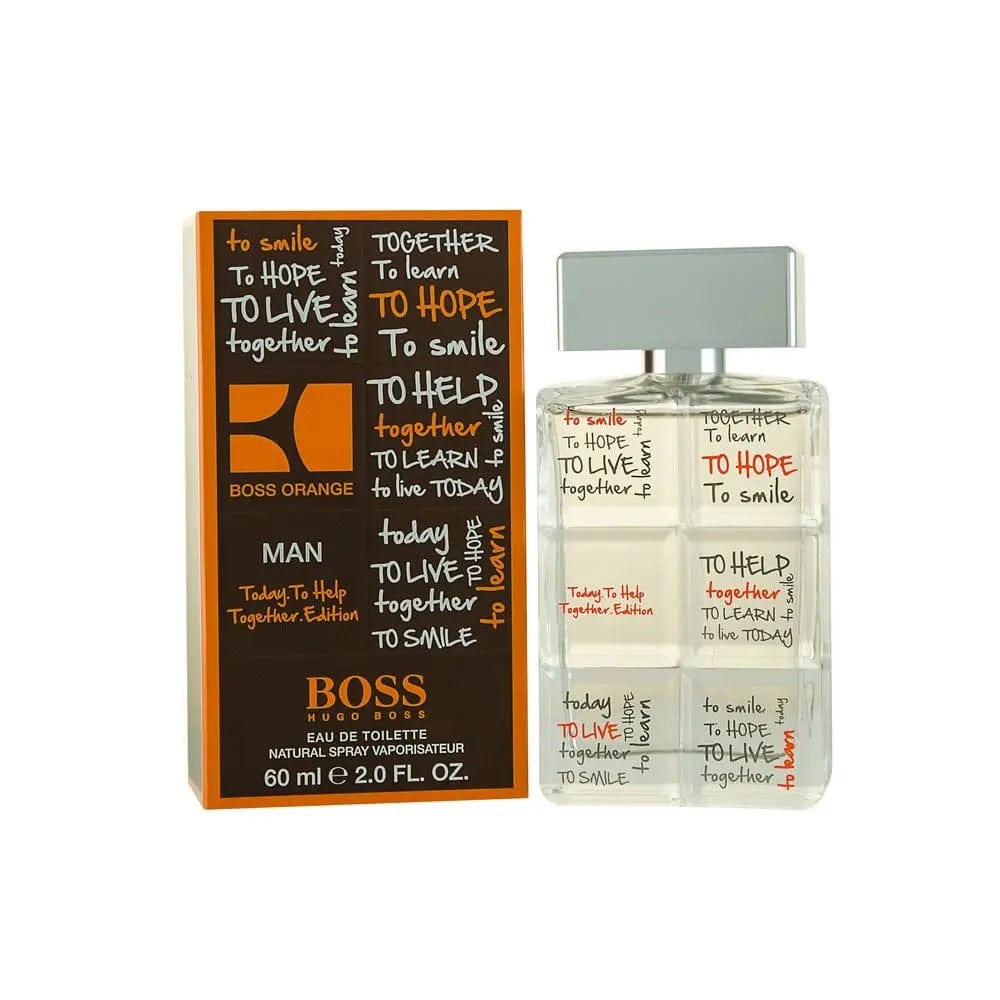 Orange Charity By Hugo Boss For Men 2.0 oz EDT Spray by perfumesandrea