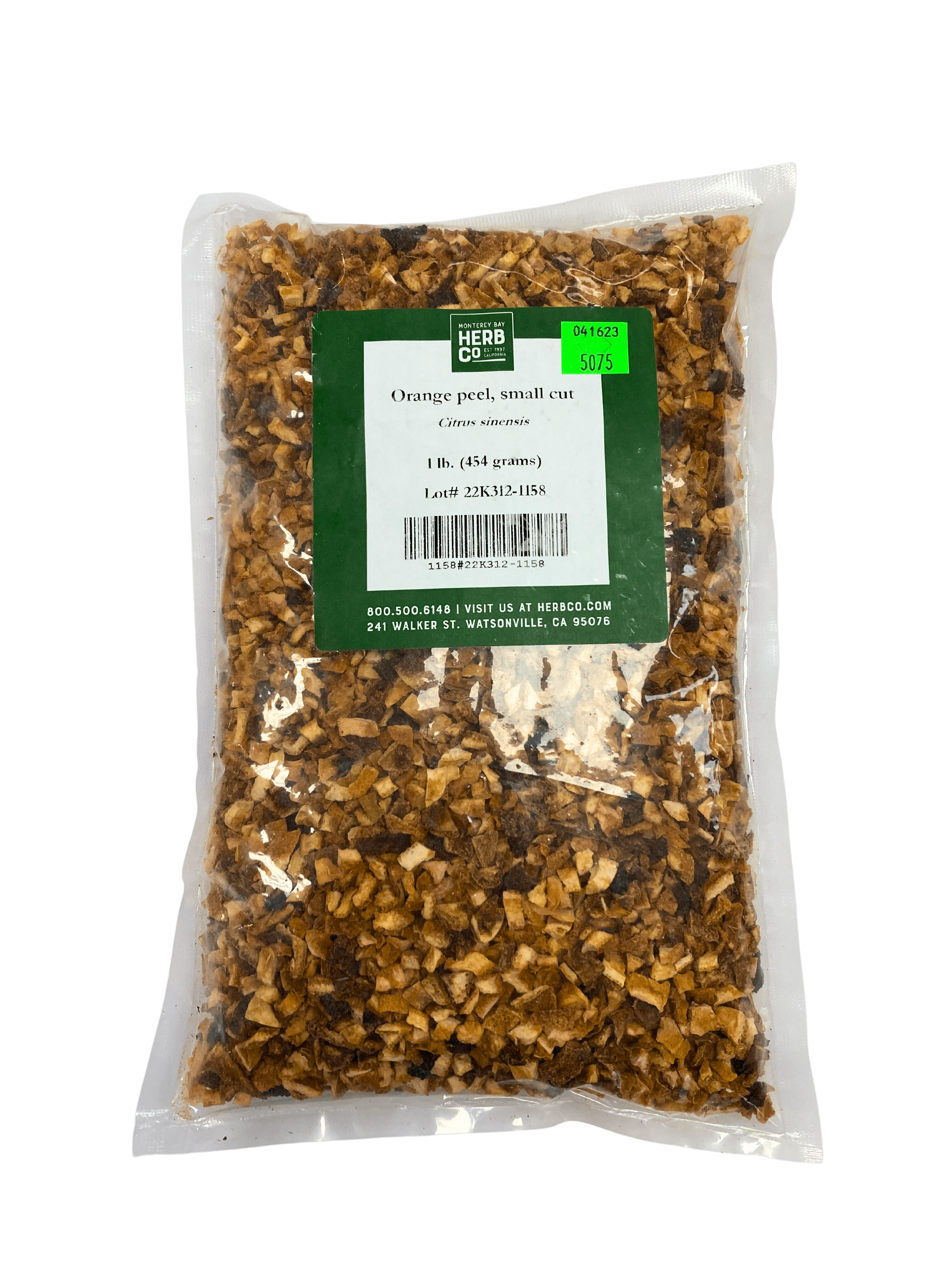 Orange Peel, Cut, Sifted by Country Life Natural Foods