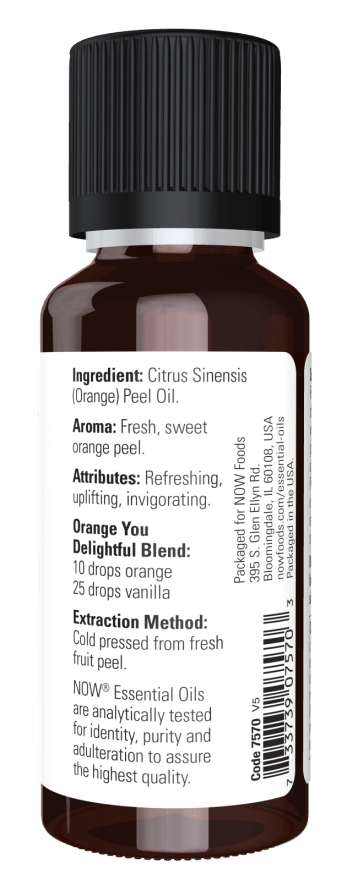 Orange Essential Oil by Country Life Natural Foods