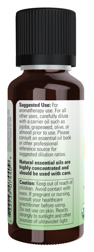 Orange Essential Oil, Organic by Country Life Natural Foods