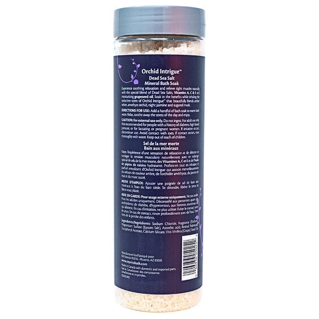 Vitabath Orchid Intrigue Dead Sea Salt 27 oz by Pasteur Pharmacy