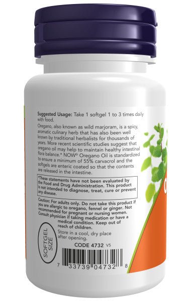 Oregano Oil SoftGels by Country Life Natural Foods