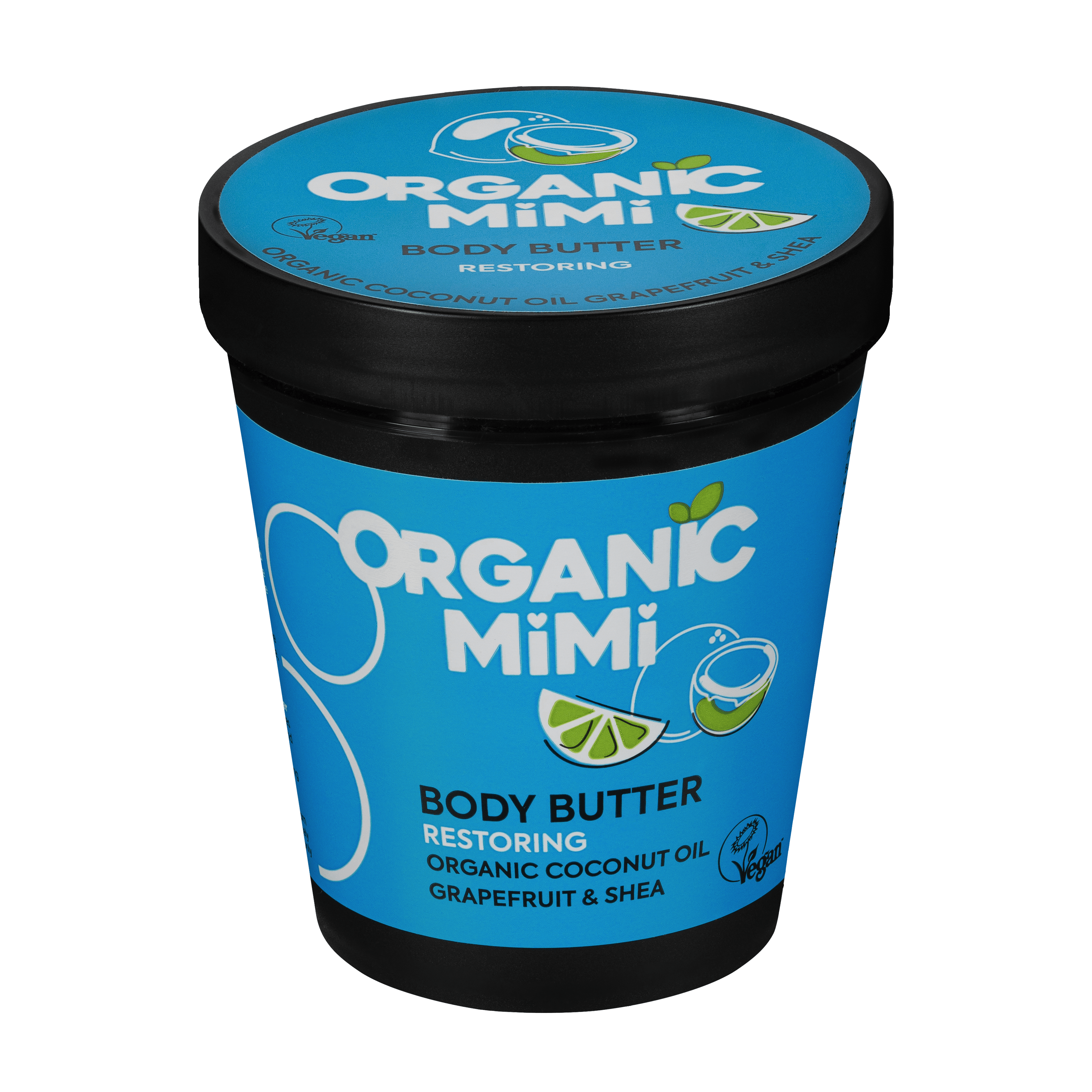 Organic Mimi, Body Butter Restoring Coconut &amp; Grapefruit, 200 ml by Damask Rose