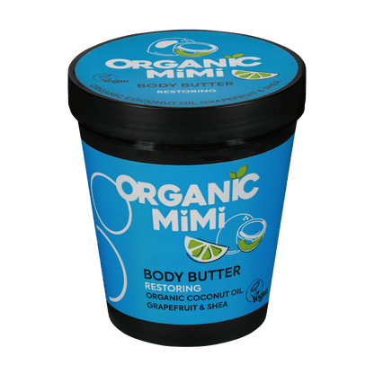 Organic Mimi, Body Butter Restoring Coconut &amp; Grapefruit, 200 ml by Damask Rose