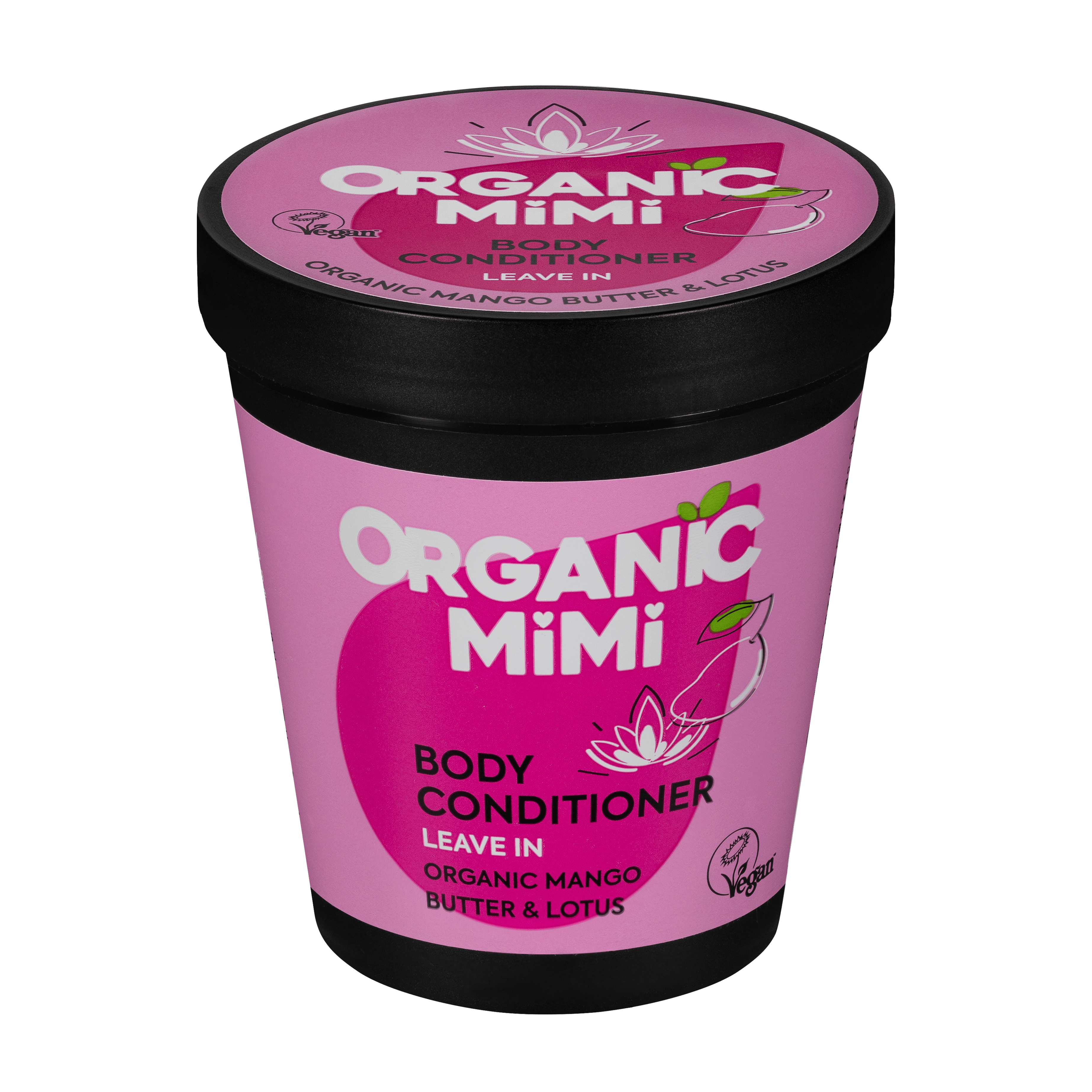 Organic Mimi, Body Conditioner Leave In Mango &amp; Lotus, 200 ml by Damask Rose
