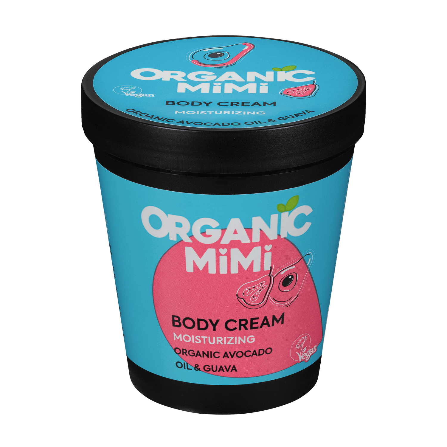 Organic Mimi, Body Cream Moisturizing Avocado &amp; Guava, 200 ml by Damask Rose