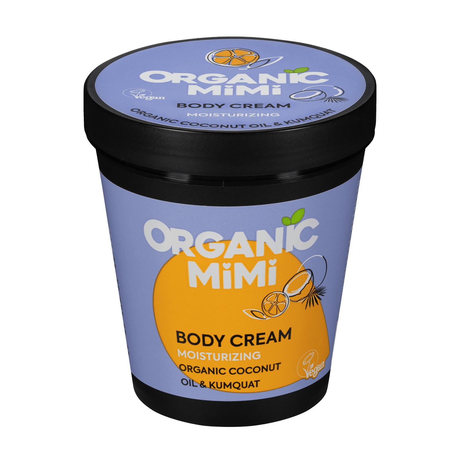 Organic Mimi, Body Cream Moisturizing Coconut &amp; Kumquat, 200 ml by Damask Rose
