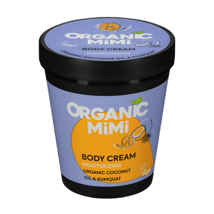 Organic Mimi, Body Cream Moisturizing Coconut &amp; Kumquat, 200 ml by Damask Rose