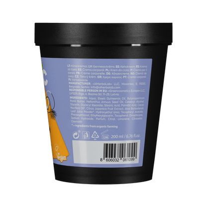 Organic Mimi, Body Cream Moisturizing Coconut &amp; Kumquat, 200 ml by Damask Rose