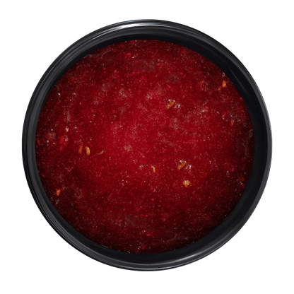 Organic Mimi, Body Scrub Jam Almond &amp; Strawberry, 250 g by Damask Rose