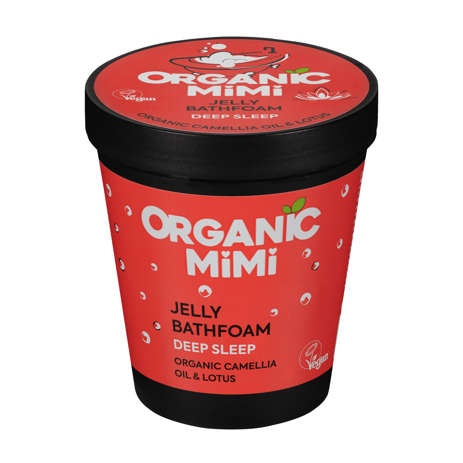 Organic Mimi, Jelly Bathfoam Deep Sleep Camellia &amp; Lotus, 200 ml by Damask Rose