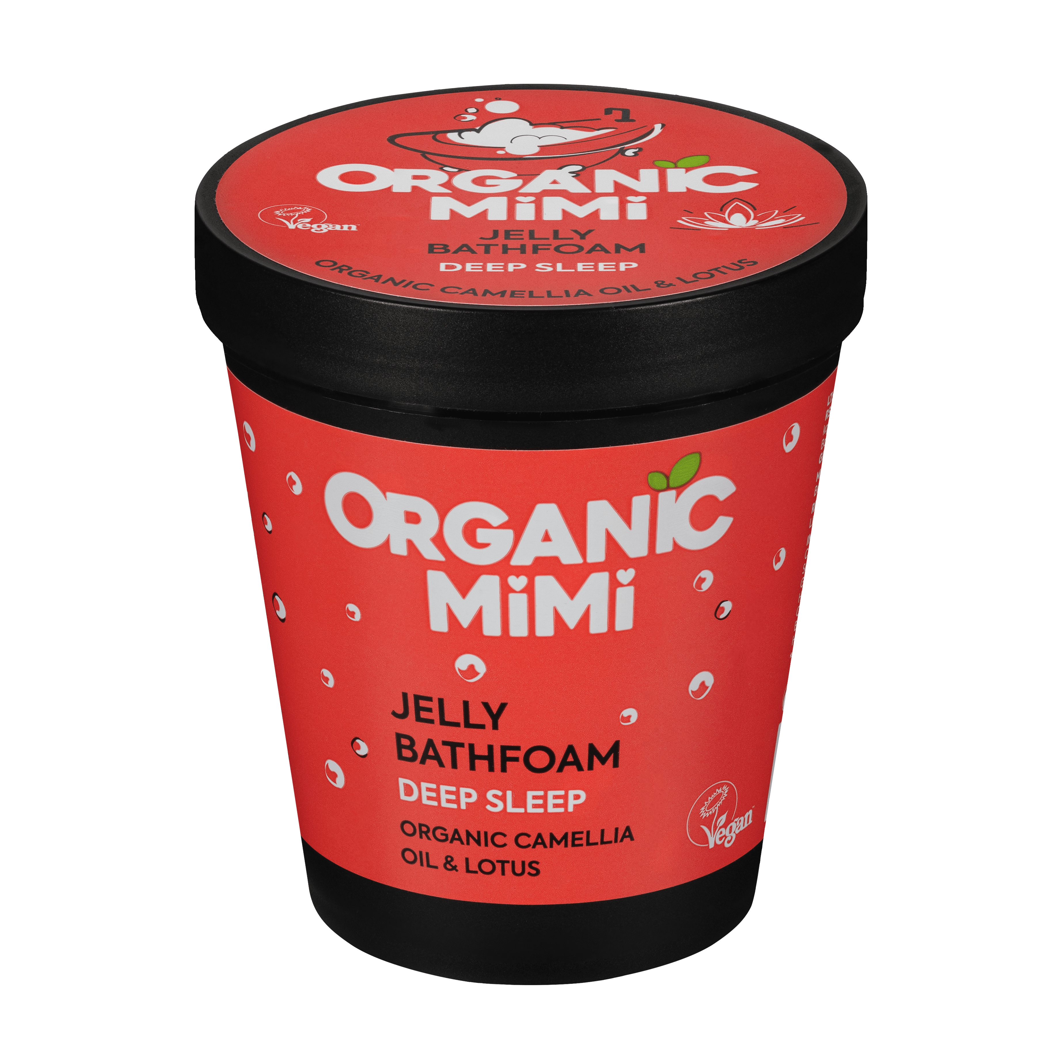 Organic Mimi, Jelly Bathfoam Deep Sleep Camellia &amp; Lotus, 200 ml by Damask Rose
