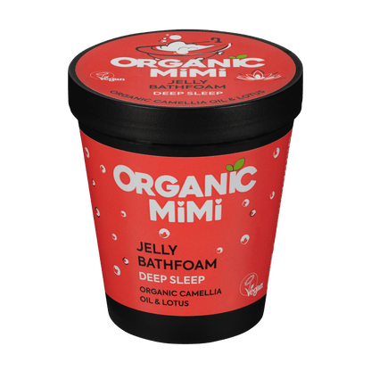 Organic Mimi, Jelly Bathfoam Deep Sleep Camellia &amp; Lotus, 200 ml by Damask Rose